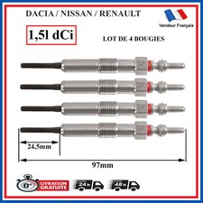 4 Glow Plugs for Mercedes