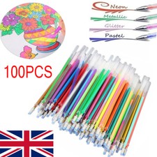 100x Gel Pens Refills Set