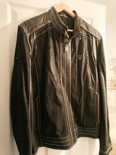 Men's Luxury Armani Leather Jacket