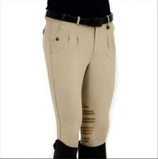 Rugged Mens M5 Gel Knee Patch Breeches- Beige