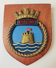 HMS Repulse Royal Navy Wall