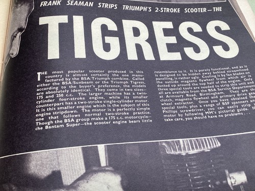 Triumph sunbeam tigress - triumph,
