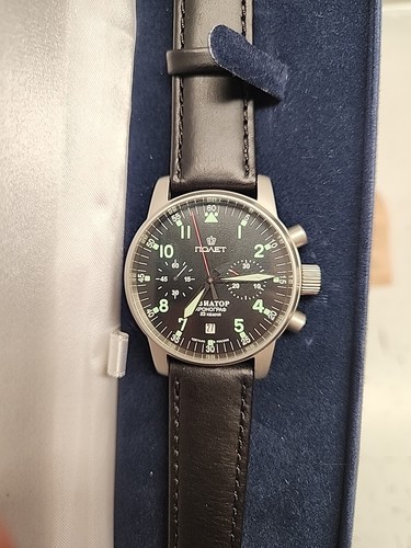 Poljot chronograph jewel - poljot,