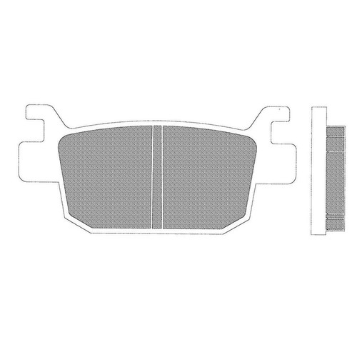 Pair pads for honda 125 - of,