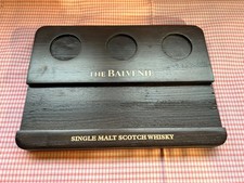Glenfiddich / Balvenie Scotch Whisky Glass Holder Tasting Board Reversable
