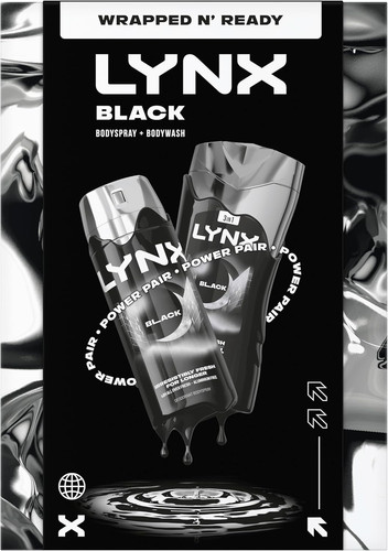 Lynx black duo gift set - gift, a