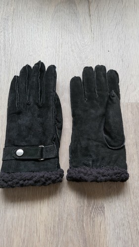 Primark black suede furry - primark,