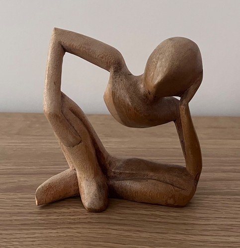 Hand carved wooden abstract - hand,