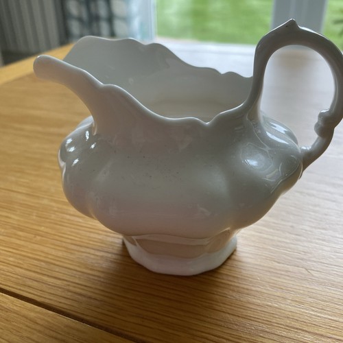 Spode white milk jug - jug, creamer