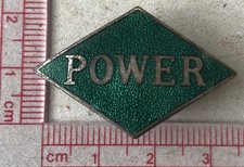 Vtg Og Power Petrol - Enamel