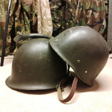 South African SADF M63 STAALDAK Helmet with Liner  Last Year Production Shell