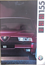 ALFA ROMEO 155 ~V6 - TWIN SPARK 1.8 2.0 FULL BROCHURE ~ ENGLISH LANGUAGE *RARE*