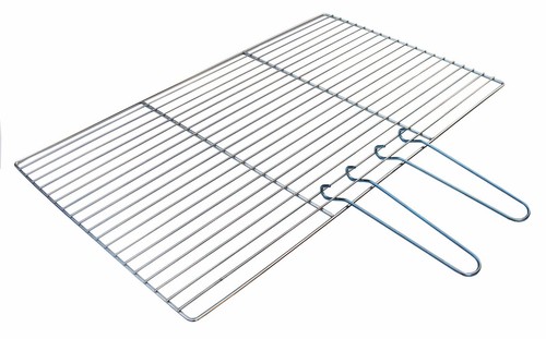 Chromed steel brick - steel, bbq