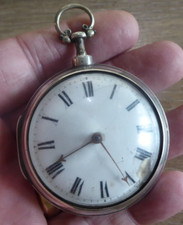 LONDON T.STRONG SILVER FUSEE