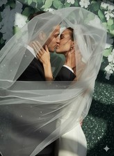 Veil Cathedral Champagne Ivory