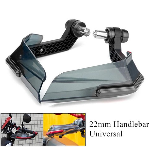 Windshield handlebar hand - windshield,