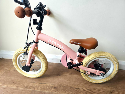 Deryan 12in kids bike 1 - kids, 3-in-1