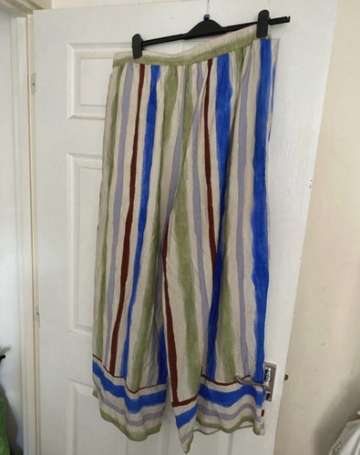 Ladies wide leg trousers - ladies,