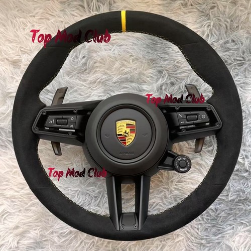 Suede steering wheel for - suede,