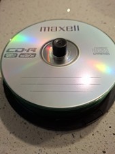 MAXELL CD-R Recordable Compact Discs 52x 700MB 80mins. 19 Left From Pk Of 25