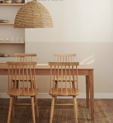 Oak dining table - oak,