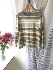 Grey Yellow Mix Spring Jumper
