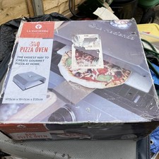 La Hacienda BBQ Pizza Oven Portable Gas or Charcoal BBQ Home Garden Boxed
