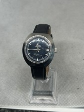 A Rare 1970s Zodiac Kingline 3600 chronometer Blue Dial.