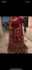 asian bridal wedding lengha