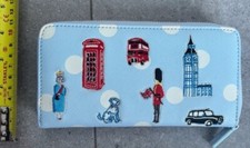 LONDON PRINT ICONS LARGE CATH KIDSTON CONTINENTAL ZIP PURSE