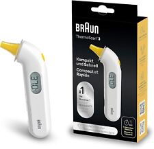 GENUINE BRAUN THERMOMETER THERMOSCAN 3 INFRARED IRT3030