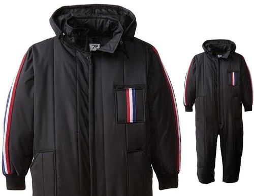 Black snow suit - snow, rescue