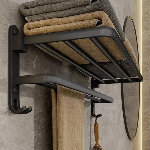 Double tier towel - double, holder