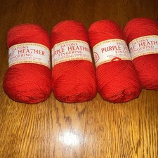 4 X 25g Patons Purple Heather
