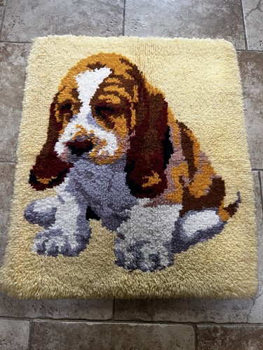 Vintage readicut rug - readicut,