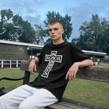 Black Sabbath Custom Printed Black Music T-Shirt – XL