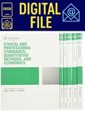 2020 CFA Program Curriculum