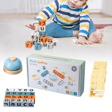 Wooden Alphabet Spelling Game