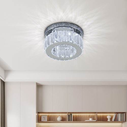 12w round mini crystal ceiling - 12w,