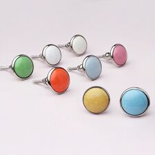 G Decor Charming Crackle Glazed Door Knobs with Chrome Base