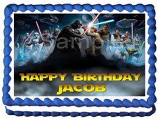STAR WARS Edible cake topper