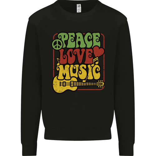 Peace love music guitar hippy - love,