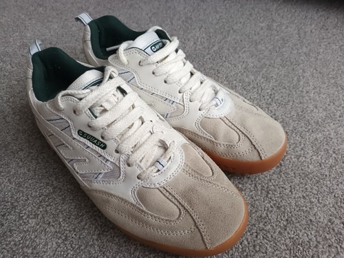 Tec squash trainers white - hi,