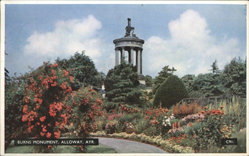 Vintage burns monument alloway - burns,