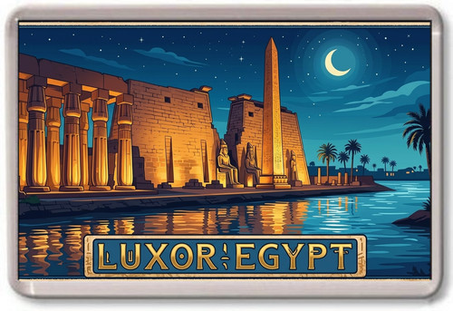Fridge magnet egypt luxor - egypt,