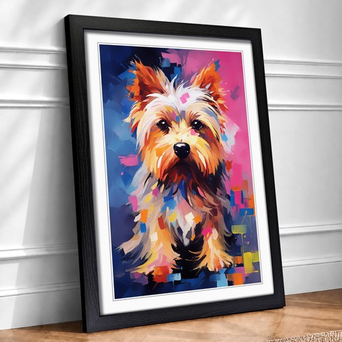 Yorkshire terrier abstract - yorkshire,