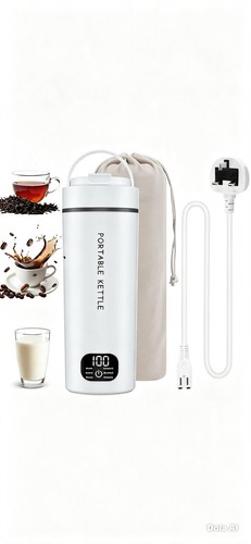 Portable travel kettle 450ml - kettle,