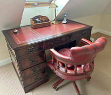 Oxblood Chesterfield Leather