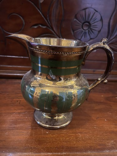 Vintage copper lustre ware - copper,