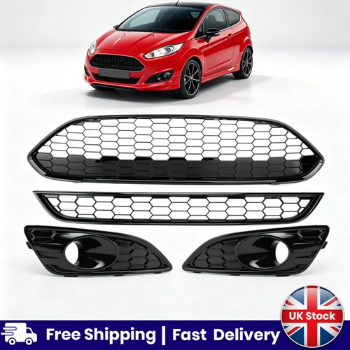 Upper lower bumper grille - 4x,